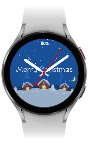 Merry Christmas Snow Reindeer Screenshot 0