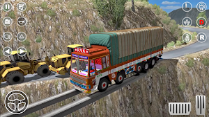 Indian Truck Cargo Game 2021 : New Truck Games Screenshot 3