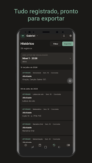Paideia Homeschool Screenshot 2