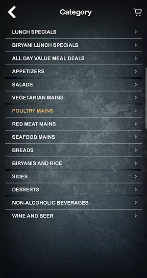 Ambiyan Indian Restaurant Screenshot 1