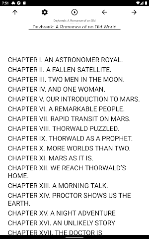 Book, Daybreak: A Romance of a Screenshot 2