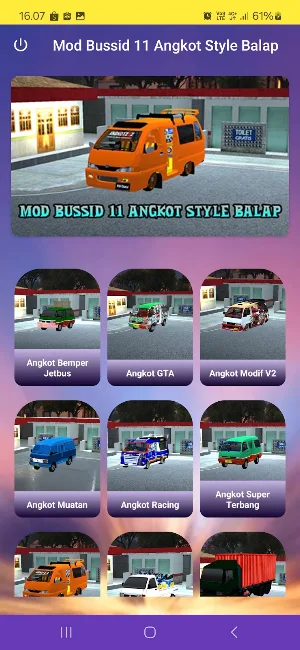 Bussid 11 Angkot Style Balap Screenshot 1