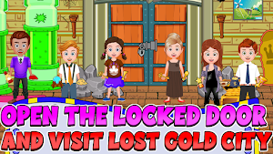 My Family Town Lost Gold City Screenshot 1
