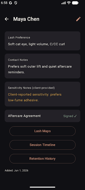 LashMap Studio Screenshot 2