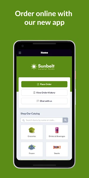 Sunbelt Natural Foods Screenshot 0