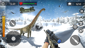 Wild Dino Hunting Jungle Shoot Screenshot 1