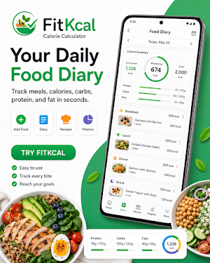 FitKcal: Calorie Calculator Screenshot 3