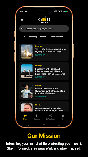 The Good News App Screenshot 0