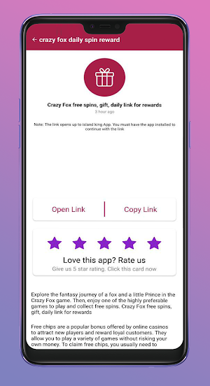 crazy fox daily spin reward Screenshot 3