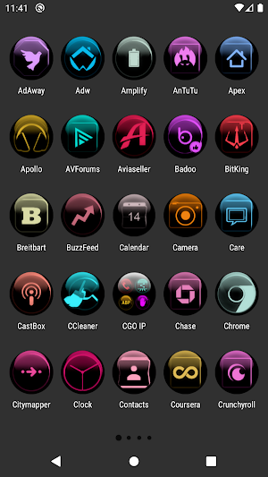 Colorful Glass Orb Icon Pack Free Screenshot 1