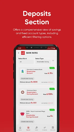 Hamro Bank Rates Screenshot 1