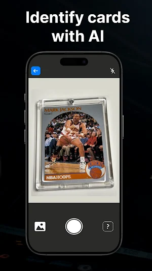 Basketball Card Scanner Screenshot 1