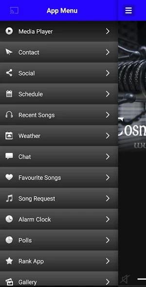 Cosmos Astrum Radio Screenshot 2