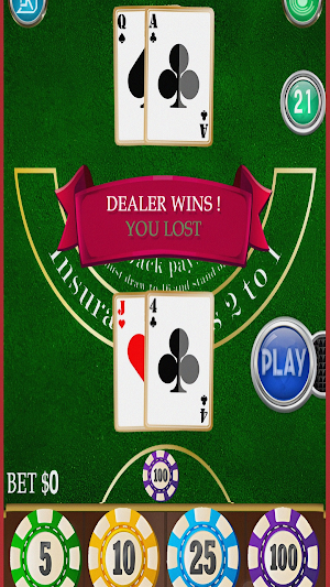 Blackjack 21- Casino Game 2024 Screenshot 2