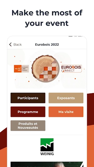 Eurobois Connect Screenshot 1