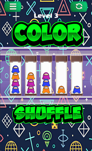 Color Shuffle Puzzle Game Screenshot 2