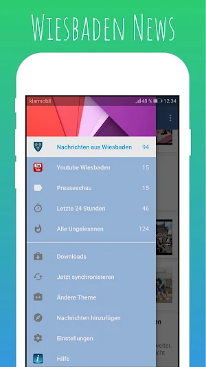 Wiesbaden Zeitungen Screenshot 0