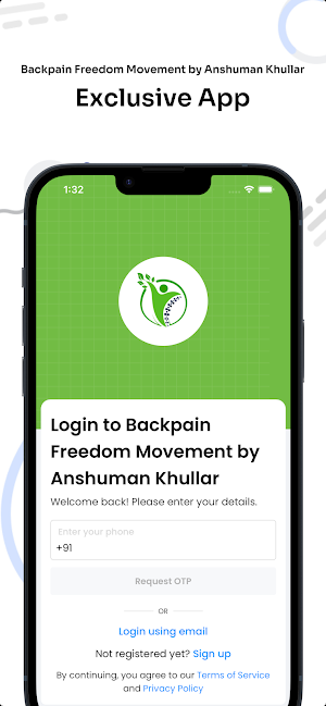 Backpain Freedom Movement Screenshot 0