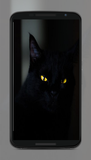 black wallpaper Screenshot 3