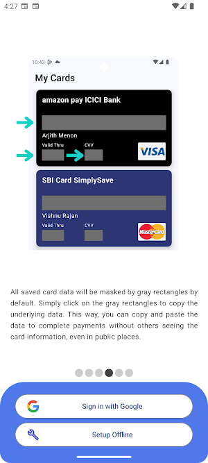 My Card Wallet - Safe and Easy Screenshot 0