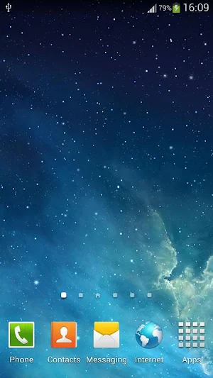 Galaxy Parallax Live Wallpaper Screenshot 0