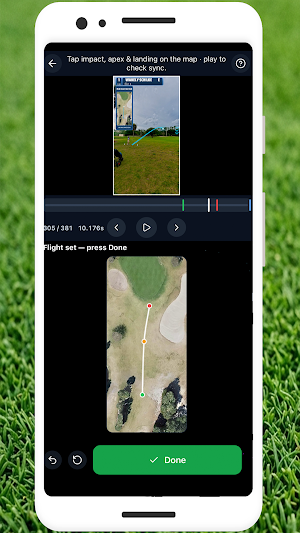 Golf Ball Tracer Screenshot 3