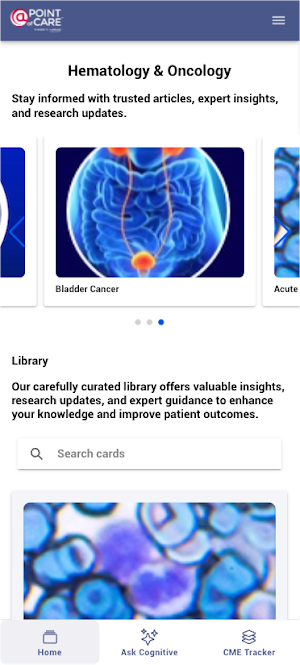 Hematology / Oncology @PoC Screenshot 0