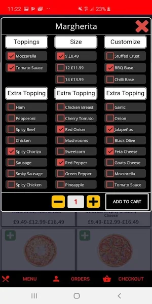 Allys Kebab Pizza Screenshot 2