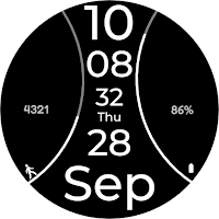 Curves Watch Face by KYB