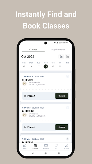 Studio M Wellness Screenshot 2