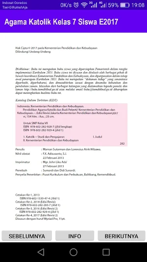 Agama Katolik Kelas 7 Siswa E2017 Screenshot 1