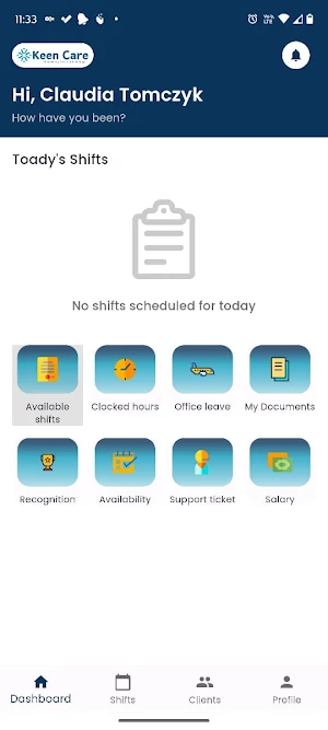 KeenCare Screenshot 0