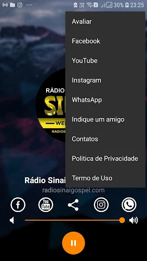 Rádio Sinai Gospel Screenshot 2
