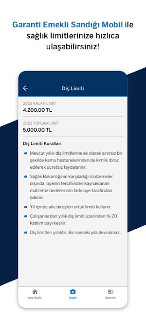 Garanti Emekli Sandığı Mobil Screenshot 3