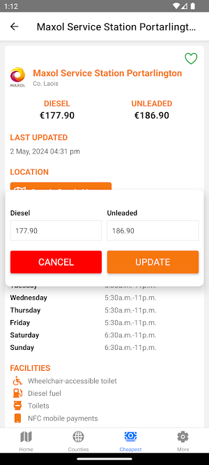 Fuelcompare Ireland Screenshot 3