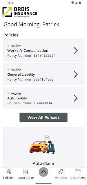 Orbis Insurance Group Screenshot 1