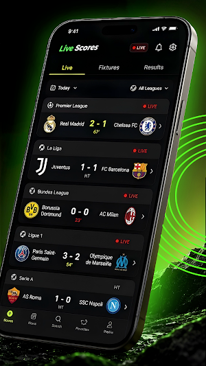 LiveScore: Live Sports Scores Screenshot 1