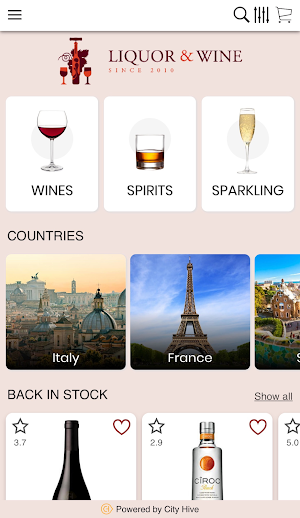 LIQUOR & WINE Screenshot 1