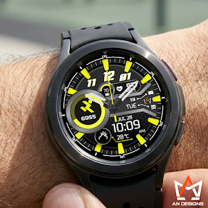 AN005-H Hybrid Watch Face Screenshot 1