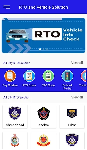 RTO - eChallan And Vehicle Information Screenshot 1