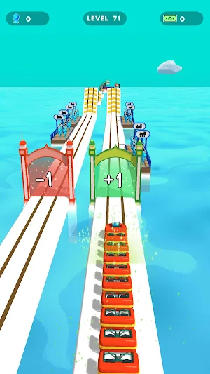 Dual Roller Coaster Screenshot 3