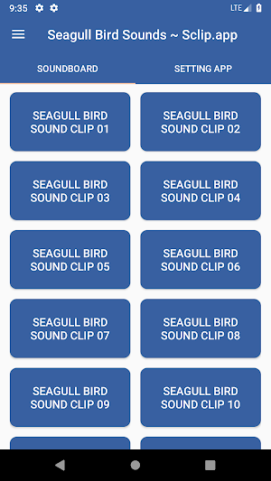 Seagull Bird Sounds ~ Sclip.app Screenshot 0