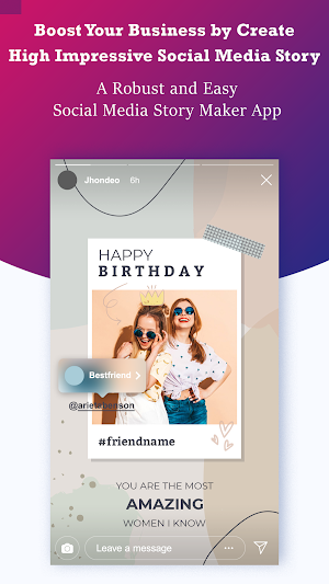 Social Media Post Maker - Socially Graphics Design Screenshot 2