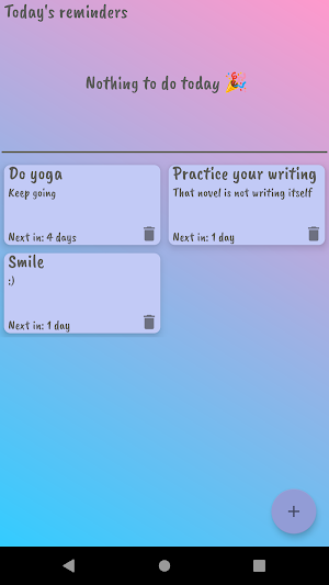 Random Reminders Screenshot 0