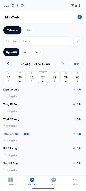 IMZA CRM Screenshot 1