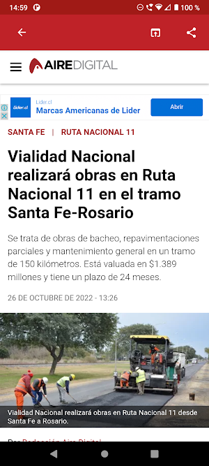 AIRE TV - Aire de Santa Fe Screenshot 2