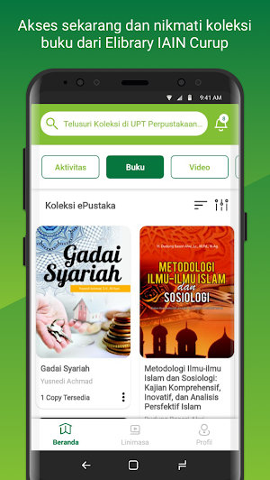 Elibrary IAIN Curup Screenshot 2