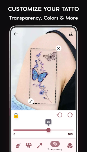 Tattoo design: Tattoo editor Screenshot 0