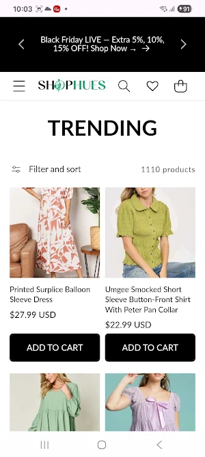 Shophues Screenshot 2