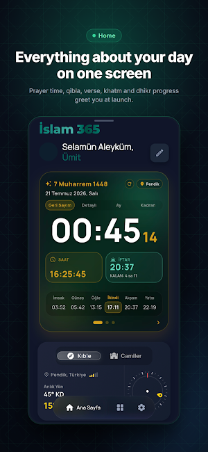 Islam 365: Prayer Time & Quran Screenshot 0